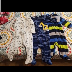 Baby boy winter sleepers
